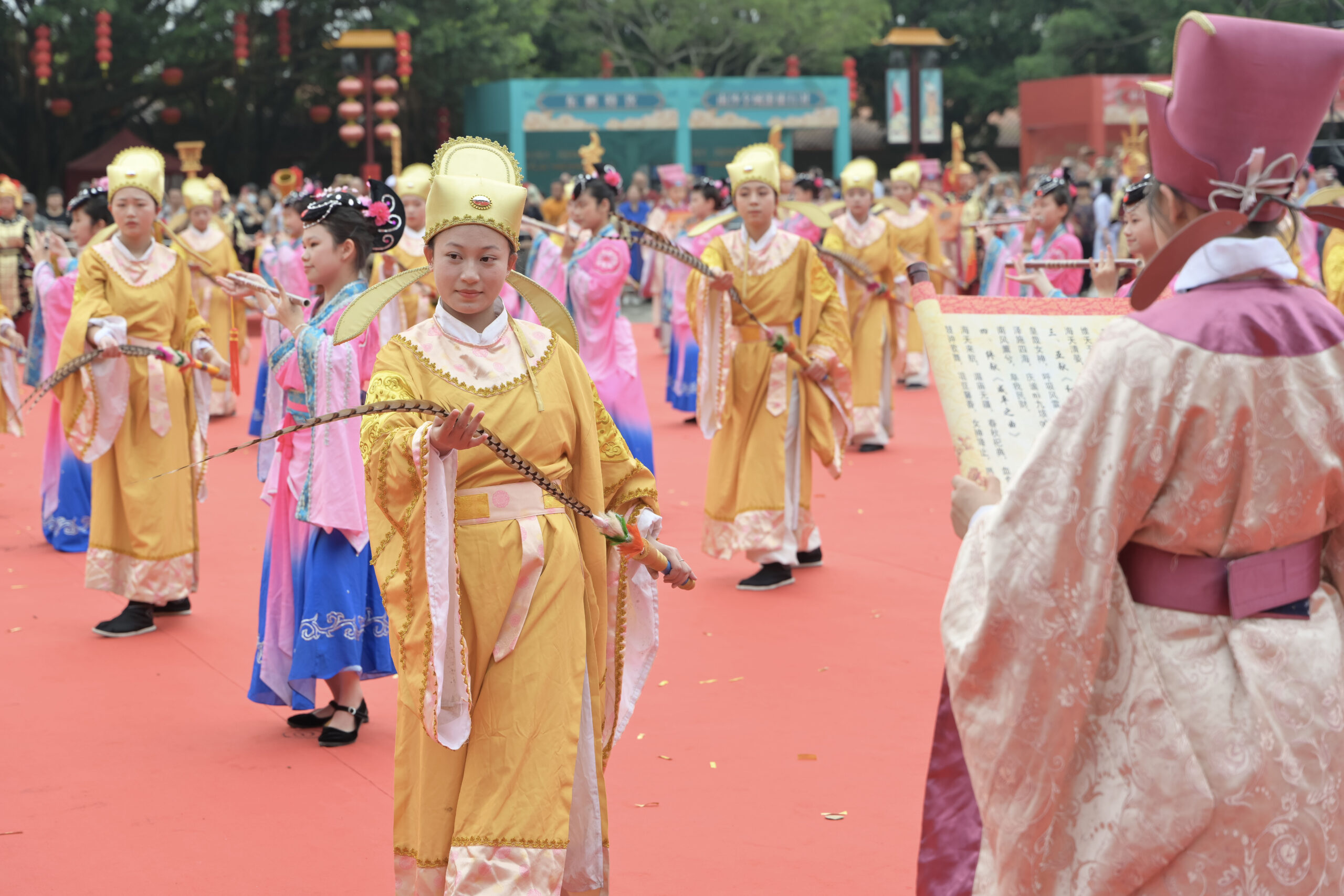 第十六届广州南沙妈祖文化旅游节开幕迎客